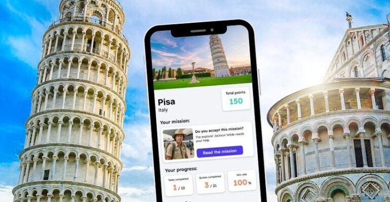Pisa Self-Guided City Exploration Game