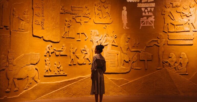 Turin Egyptian Museum and Historic Café Experience