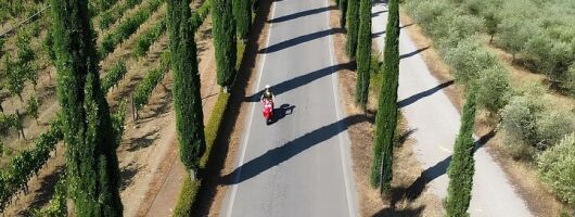 Full Day Vespa Rental from Castellina in Chianti