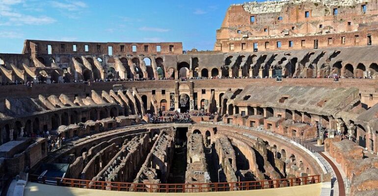 Rome Colosseum Arena Floor Guided Experience