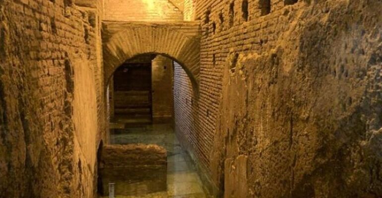 Rome Underground Water Tour Near Trevi Fountain