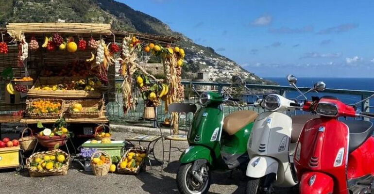 Sorrento Amalfi Coast Vespa Adventure Tour