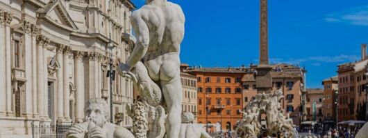 Glide Through Rome Iconic Sights by Golf Cart Ride