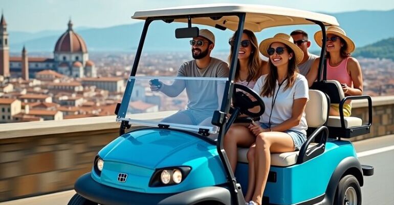 Florence Electric Golf Cart City Tour