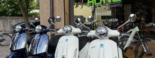 Vespa rental in Bergamo Discover the city in Freedom