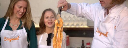 Cook 3 Pastas at a Tuscan Vineyard Estate (4-Course Meal)
