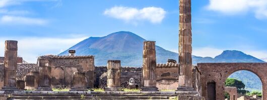 Walk Through Time: Vesuvius Crater Hike & Pompeii Ruins Tour