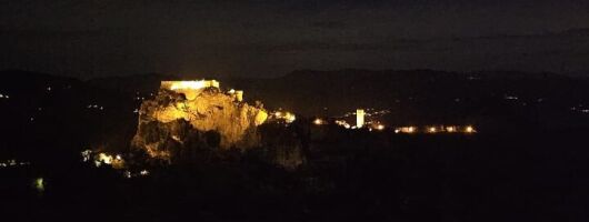 Night hike from San Leo to the monastery of S. Igne