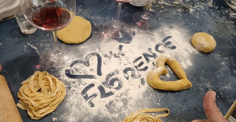 Florence Pasta-Making and Wine Celebration