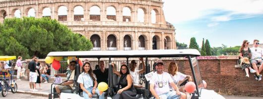 Private Golf Cart Tour of Rome 