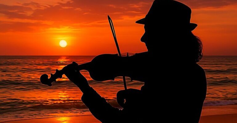 Cagliari Sunset Boat Tour with Violin Serenade