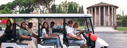 Explore Hidden Gems of Hills of Ancient Rome Golf-Cart Tour