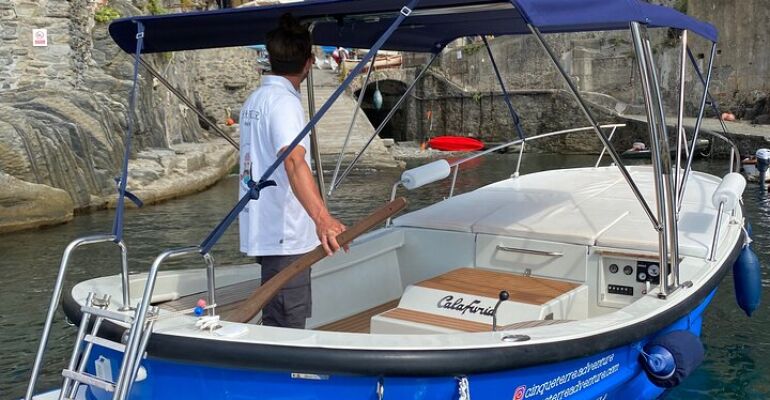 Riomaggiore Customizable Private Boat Experience