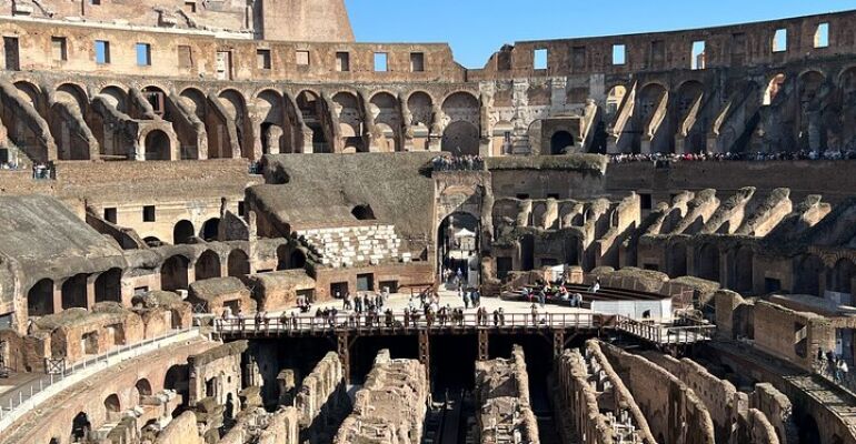 Rome Gladiator Arena Floor Tour Experience