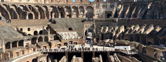 Colosseum Gladiators Gate and Arena Floor up 6 People