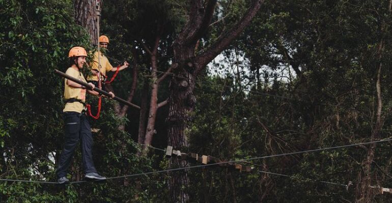 Pisa Adventure Park High Ropes Experience