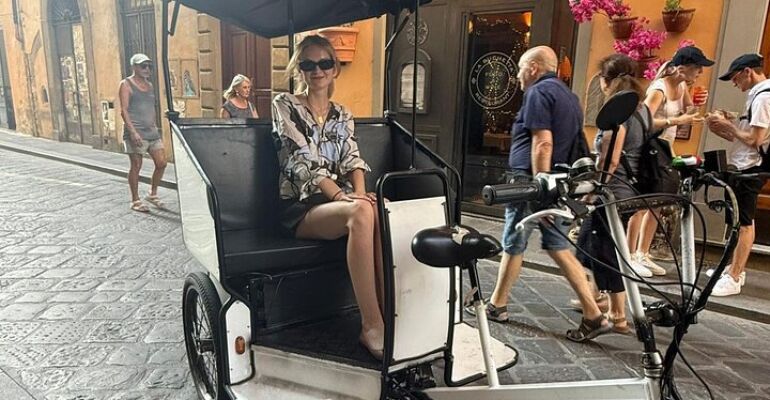Florence Art and History Rickshaw Ride