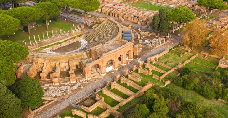 Ostia Antica Ancient Ruins Walking Tour