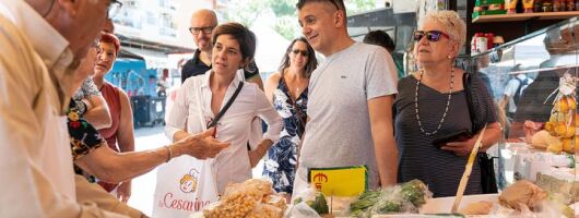 Small Group Market tour and Cooking class in Terni