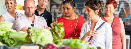 Small Group Market tour and Cooking class in Tivoli