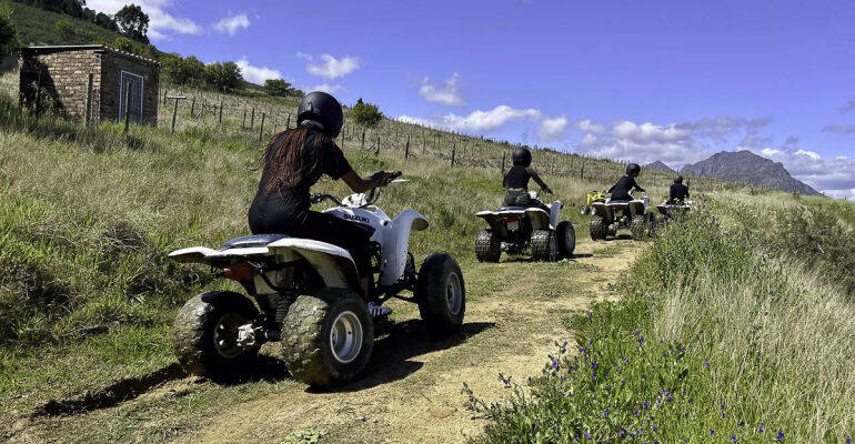 Mountain Electric Quad and Hiking Adventure