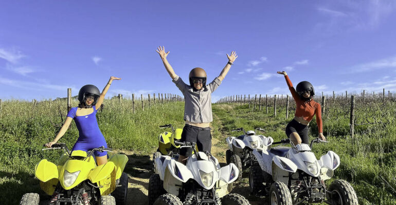 Private Farm Electric Quad Tour with Tasting